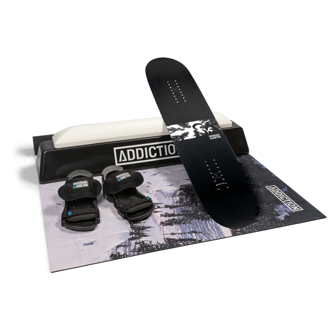 Snowboard Addiction Trampboard Full Package
