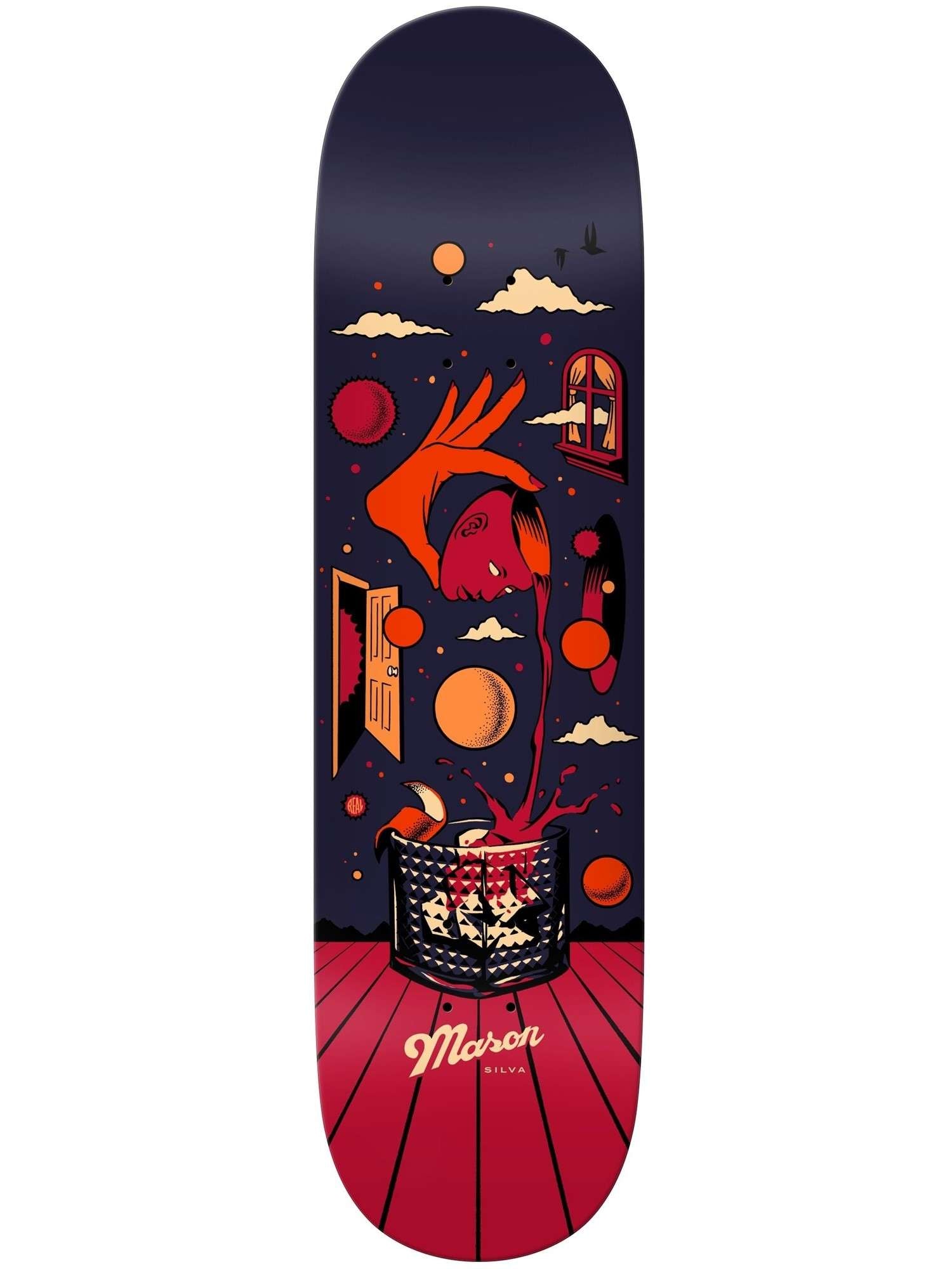 Real Skateboard Deck The Rocks Manson Silva