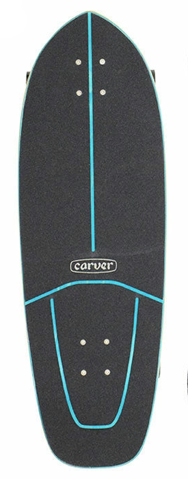 Carver Surfskate JOB Blue Tiger 31" C7