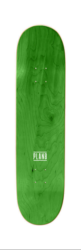 Plan B Skateboard Deck Fractal Gustavo Twin