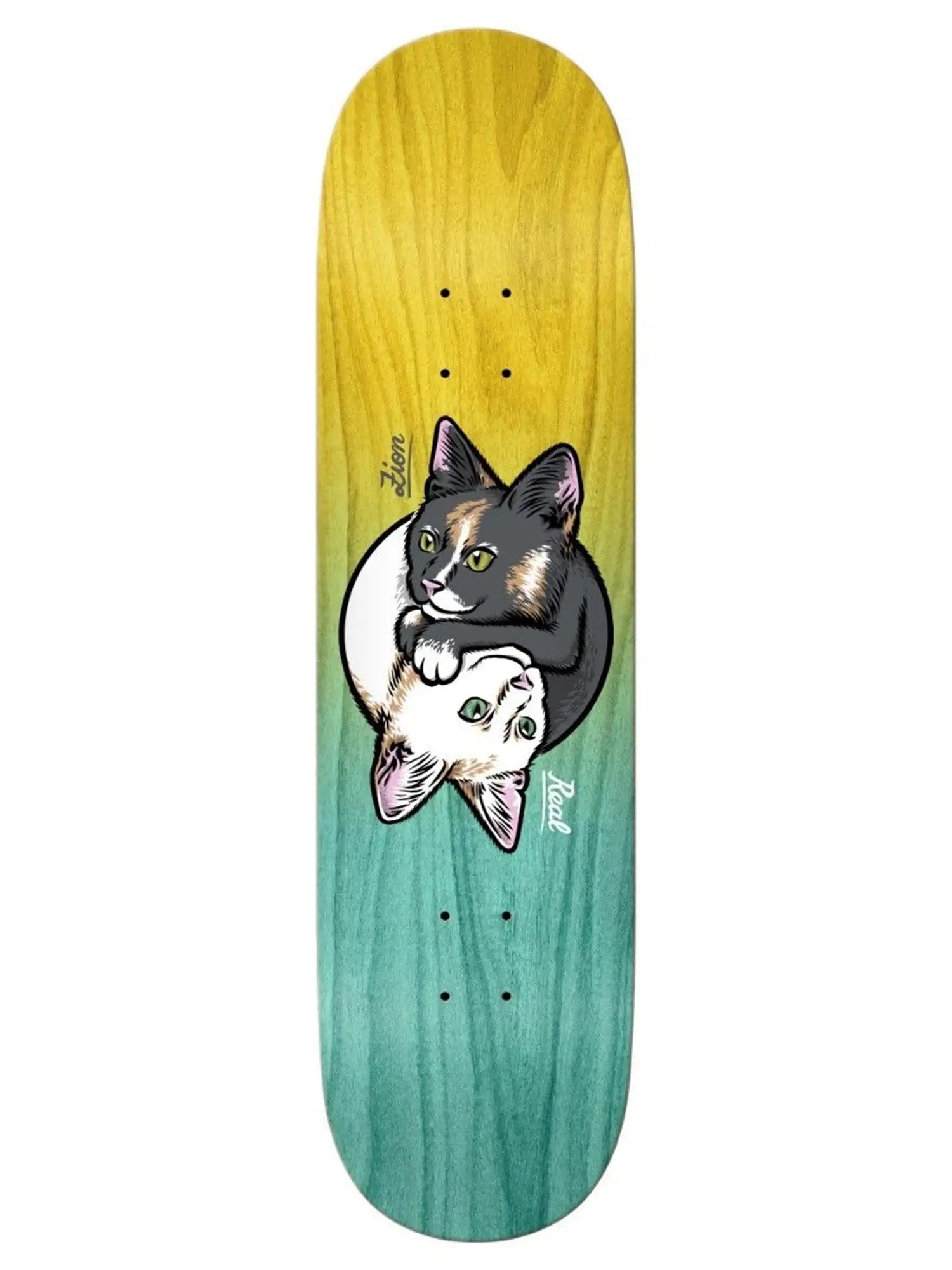Real Skateboard Yin Yang Kitty