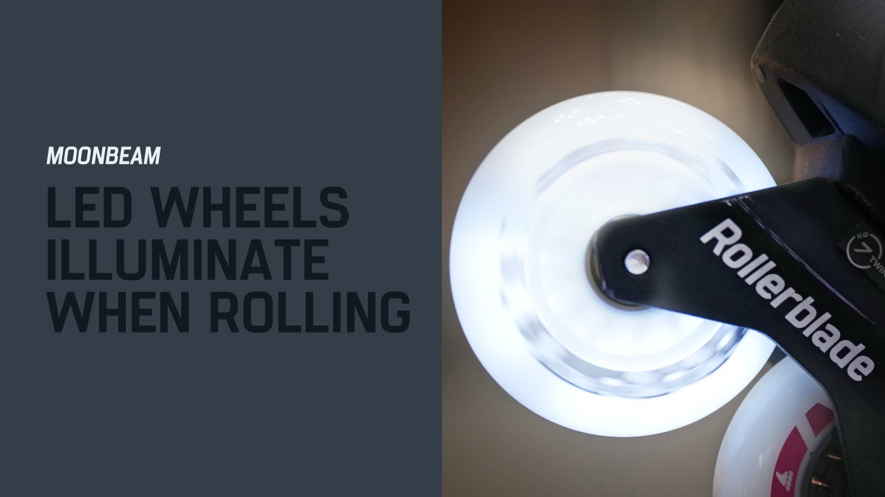 Rollerblade Wheels Moonbeams LED 90er