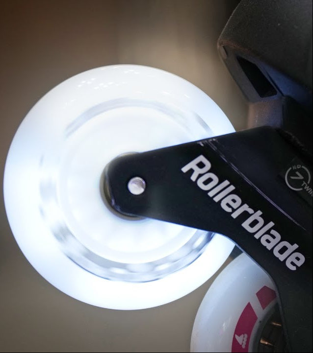 Rollerblade Wheels Moonbeams LED 80er
