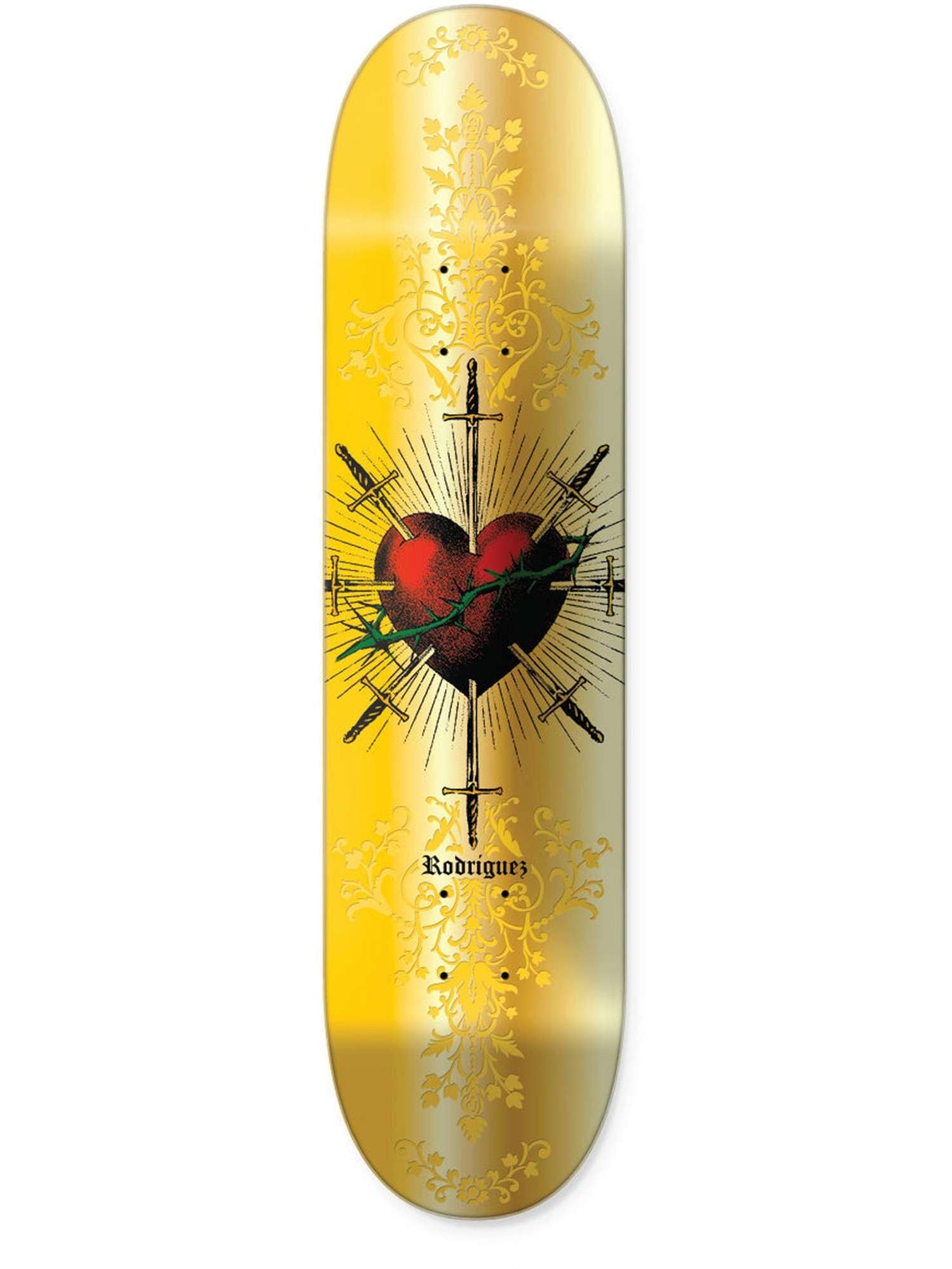 Primitive Skateboard Deck Saint Gold Foil Paul Rodriguez