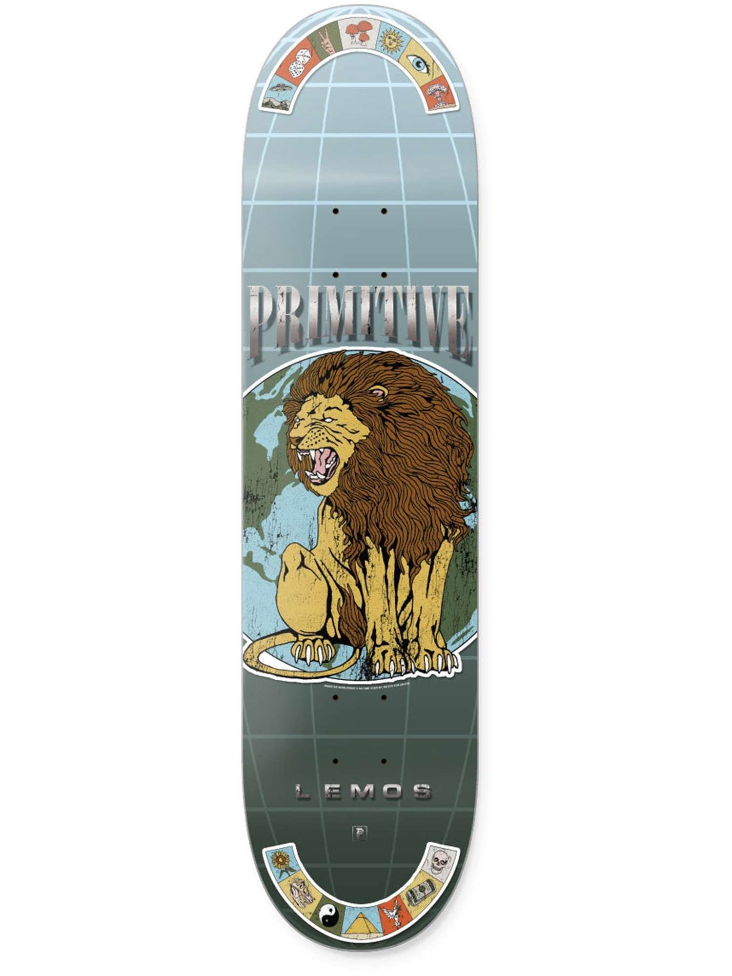 Primitive Skateboard Deck Signs Tiago Lemos