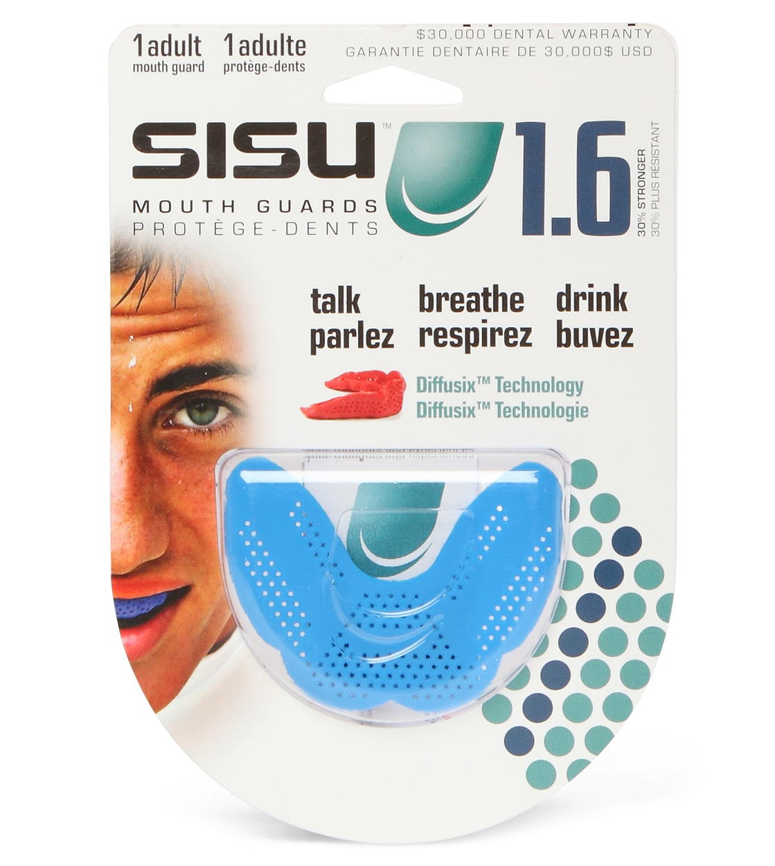 Protège-dents SISU 3D – Ultra-fin 2 Mm, Moulable Et Remoulable, Pour Tous Les Sports