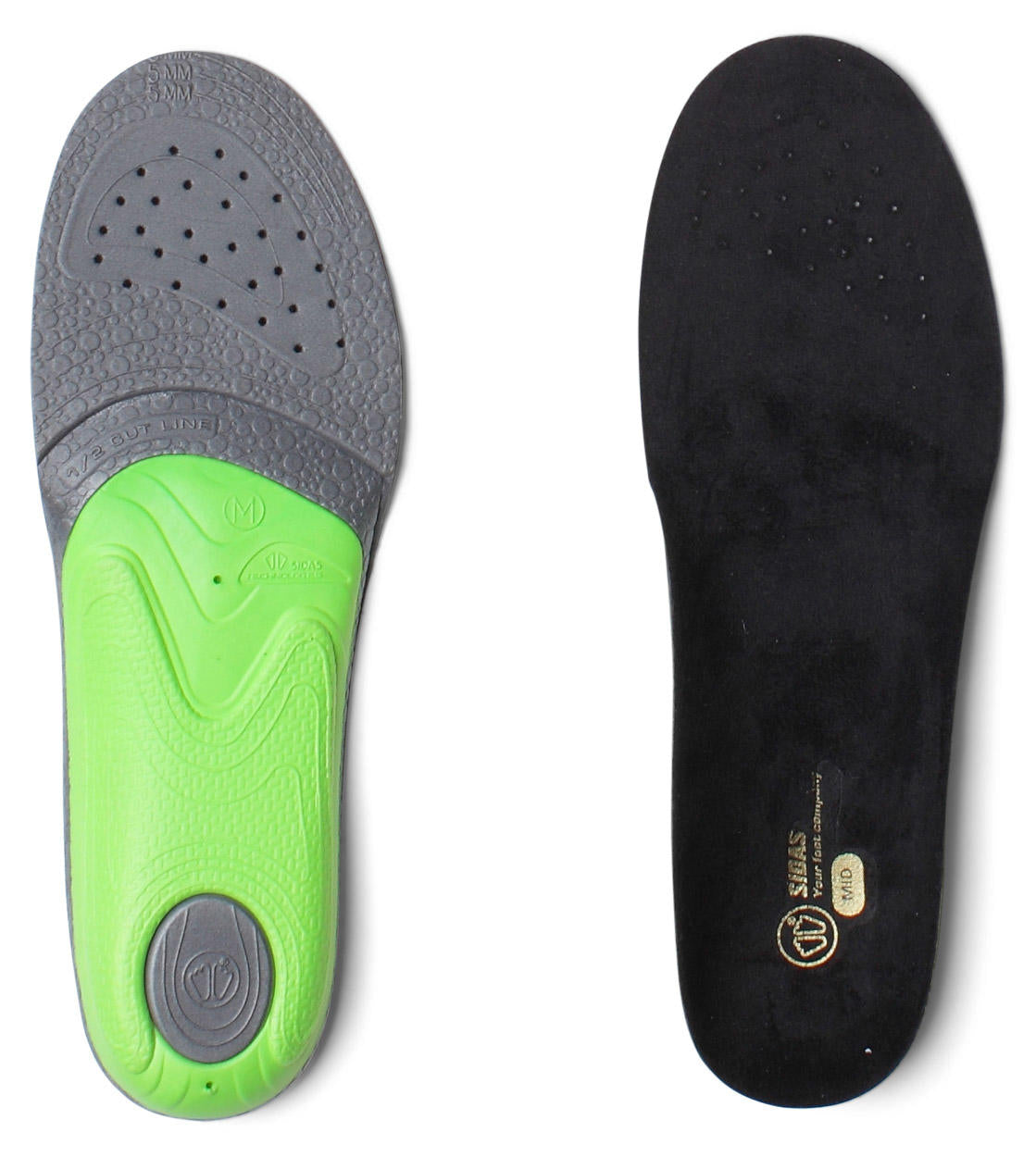 Sidas Insole 3-Feet Slim Mid