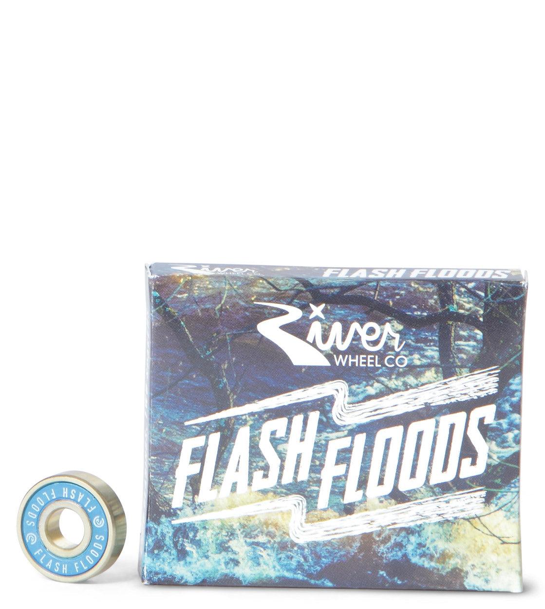 River Bearings Flash Floods Abec 7 - 4-Pack