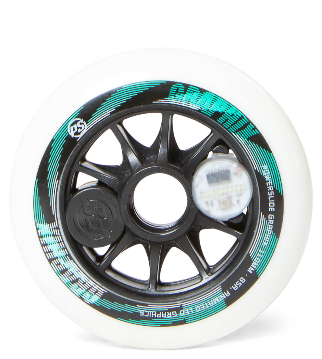 Powerslide Wheel Graphix Left 110er