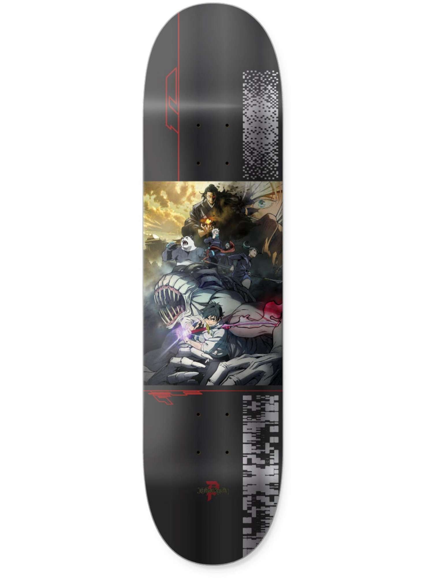 Primitive Skateboard Deck Cursed Team