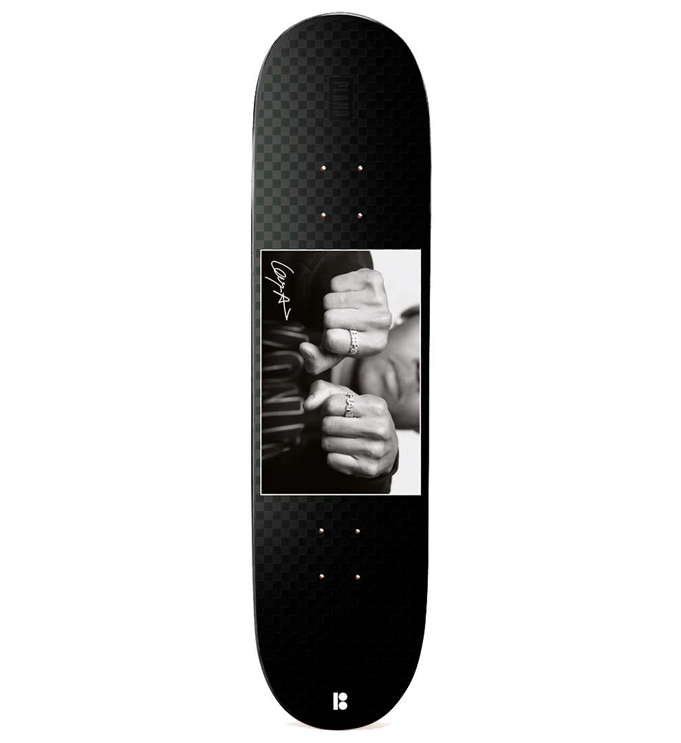 Plan B Skateboard Deck Rings Gustavo