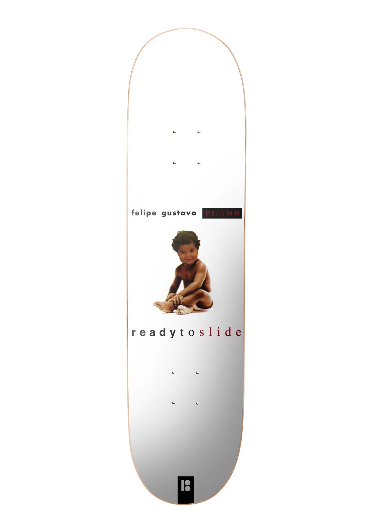Plan B Skateboard Deck Born To Slide