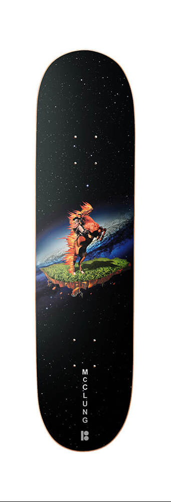 Plan B Skateboard Deck Ghost Rider Mcclung