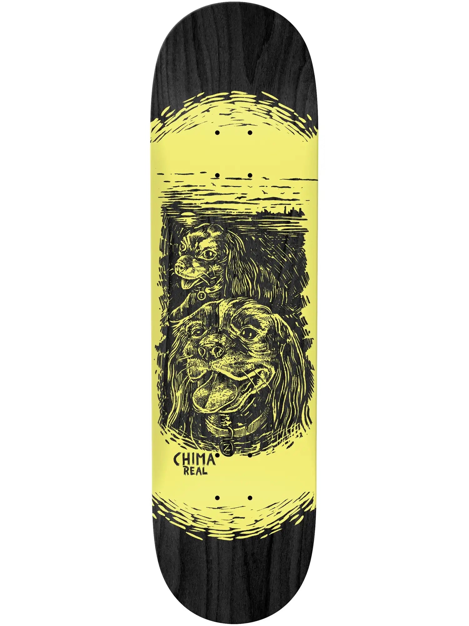 Real Skateboard Deck Iggy & Ziggy