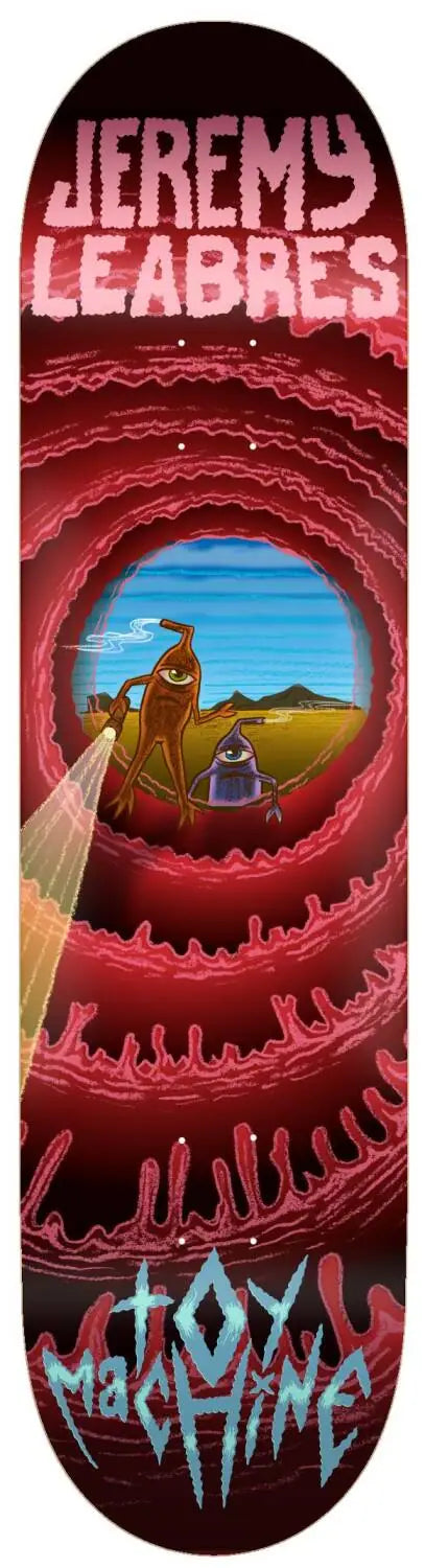 Toy Machine Skateboard Deck Jeremy Leabres Pro