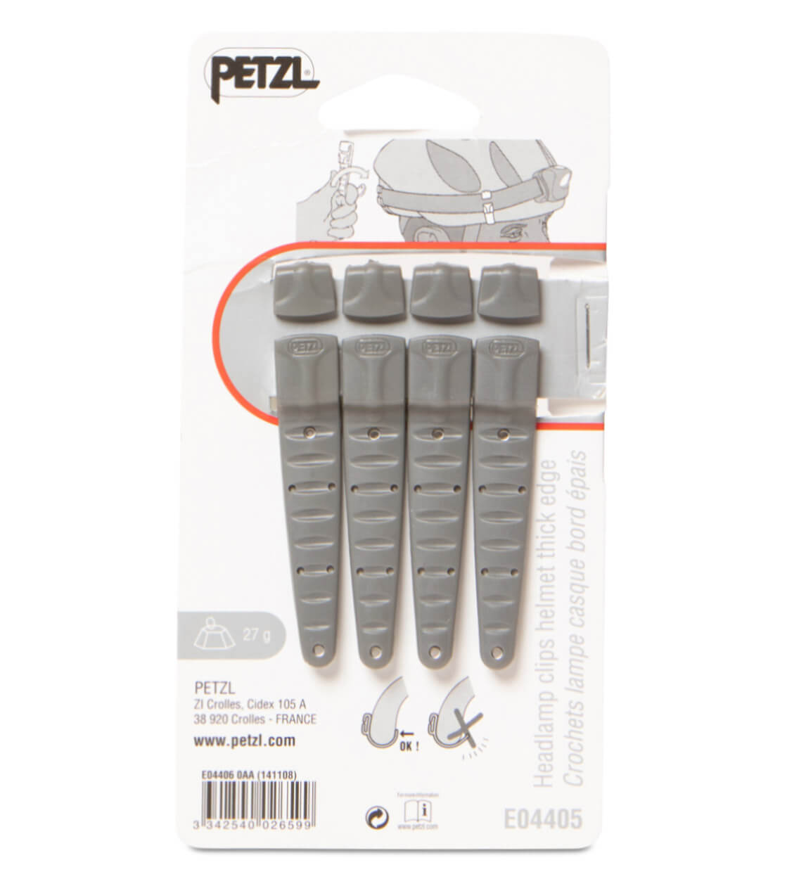 Petzl Stirnlampe Clips Crochlamp L