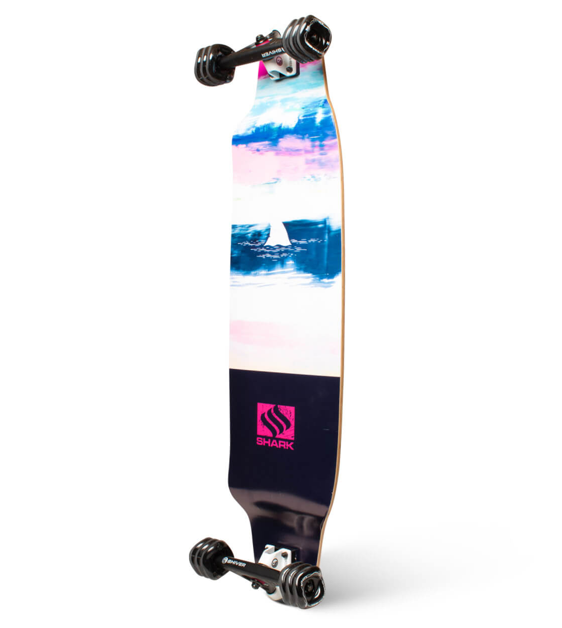 Shark Longboard Paint Stripes 72 DNA